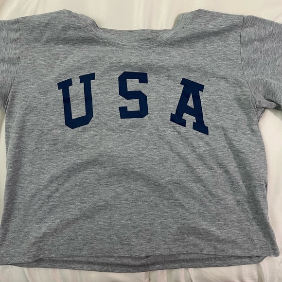 Gray USA t-shirt - Picture 1 of 2